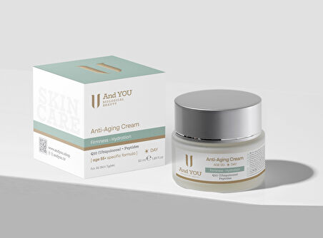 And You Anti -Aging Cream Day / Yaşlanma Karşıtı Krem Gündüz (55+ Yaş) 50 ml