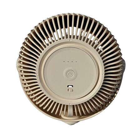 bigmate Masa Tipi Midi Fan – Taşınabilir Şarjlı Kademeli Hız ve Yükseklik Ayarı YS2298A