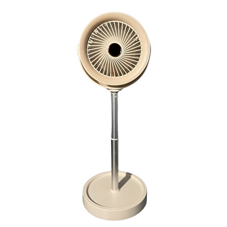 bigmate Masa Tipi Midi Fan – Taşınabilir Şarjlı Kademeli Hız ve Yükseklik Ayarı YS2298B