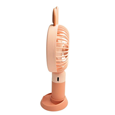 bigmate Mini El Fanı Taşınabilir Serinletici Şarjlı Vantilatör 3 Kademeli Hız Ayarı FQ1536C