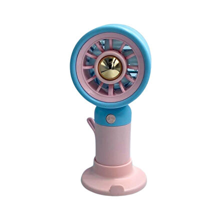 bigmate Mini El Fanı Taşınabilir Serinletici Şarjlı Vantilatör 3 Kademeli Hız Ayarı YS2253A