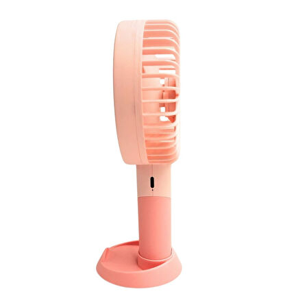 bigmate Mini El Fanı Taşınabilir Serinletici Şarjlı Vantilatör 3 Kademeli Hız Ayarı YM88176A