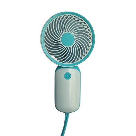 bigmate Mini El Fanı Taşınabilir Serinletici Şarjlı Vantilatör Tek Kademeli Hız Ayarı  YM88151