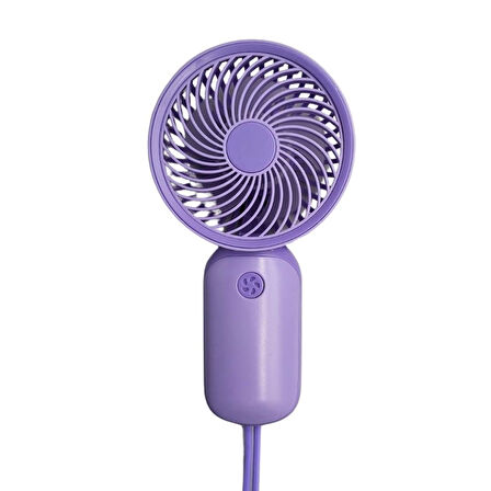 bigmate Mini El Fanı Taşınabilir Serinletici Şarjlı Vantilatör Tek Kademeli Hız Ayarı  YM88151