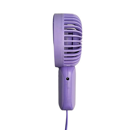 bigmate Mini El Fanı Taşınabilir Serinletici Şarjlı Vantilatör Tek Kademeli Hız Ayarı  YM88151