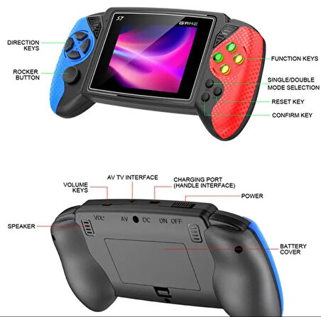 Konsol Plus S7 Game Consol 620 Oyunlu