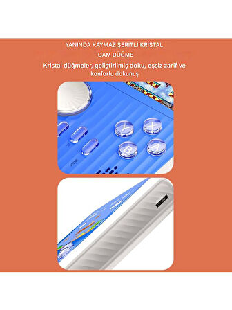 S1 3.0 Inç Taşınabilir Video Oyun Konsolu Dahili 666 Oyun Retro Oyun Konsolu Iki Oyun Kumandası