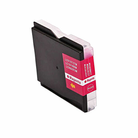 Brother LC37-LC57-LC970-LC1000 Kırmızı Muadil Kartuş