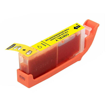 Canon CLI-551XL-6446B001 Sarı Yüksek Kapasiteli Muadil Kartuş