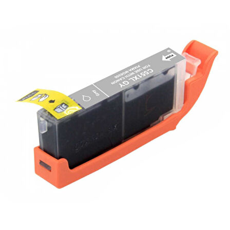 Canon CLI-551XL-6447B001 Gri Yüksek Kapasiteli Muadil Kartuş