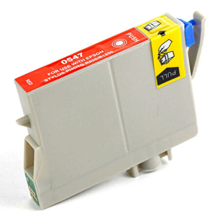 Epson T0547-C13T05474020 Kırmızı-Red Muadil Kartuş