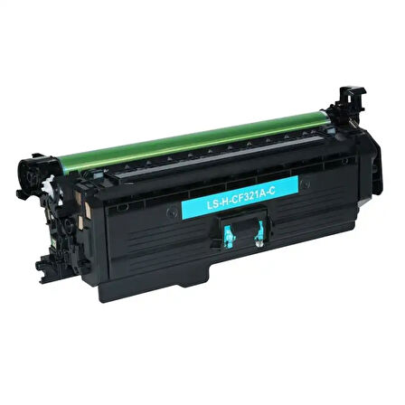 Hp 651A-CE341A Mavi Muadil Toner