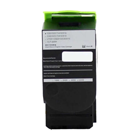 Lexmark CS310-70C8HK0 Siyah Muadil Toner Yüksek Kapasiteli