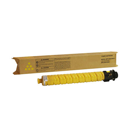 Ricoh Aficio MP-C3003 Sarı Muadil Fotokopi Toner
