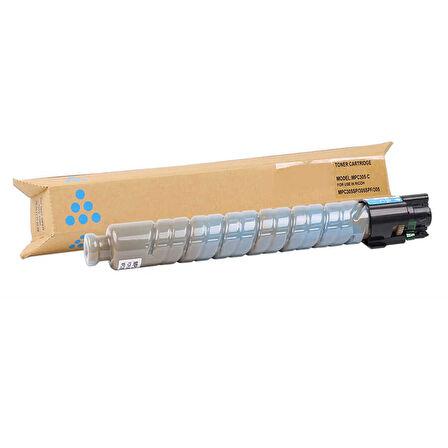 Ricoh Aficio MP-C305 Mavi Muadil Fotokopi Toner