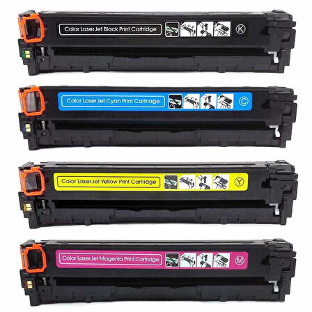 Hp 131A-CF210A-CF211A-CF212A-CF213A Muadil Toner Seti