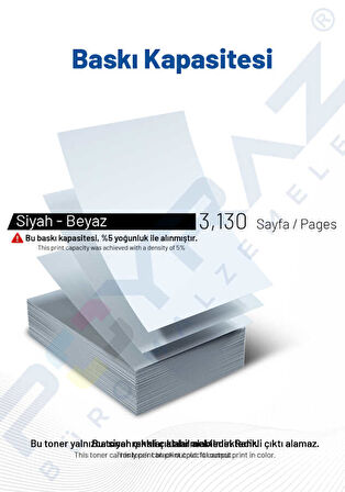 Canon CRG-067H5106C002 Siyah Chipli Muadil Toner Yüksek Kapasiteli