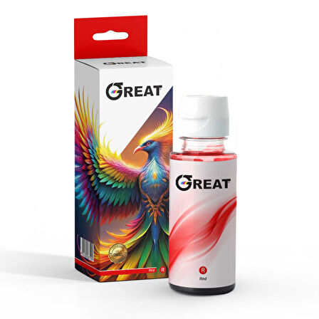 Canon GI-43-4698C001 Kırmızı Red Muadil Mürekkep 70ml