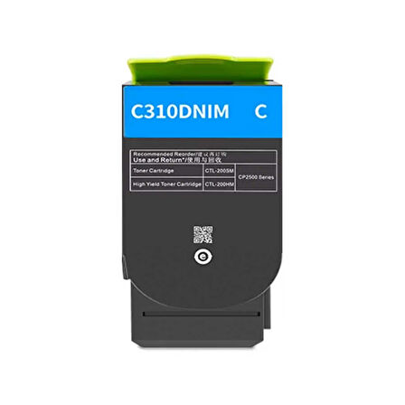 Xerox C310C315 006R04369 Mavi Yüksek Kapasiteli Muadil Toner