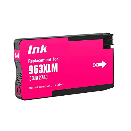 Hp 963XL-3JA27AE Kırmızı Yüksek Kapasiteli Muadil Kartuş