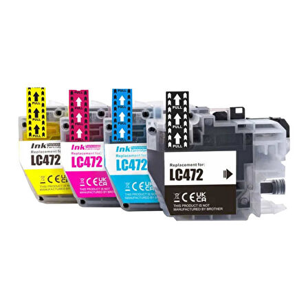 Brother LC472 Muadil Kartuş Paketi