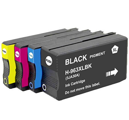 Hp 963XL Yüksek Kapasiteli Muadil Kartuş Paketi