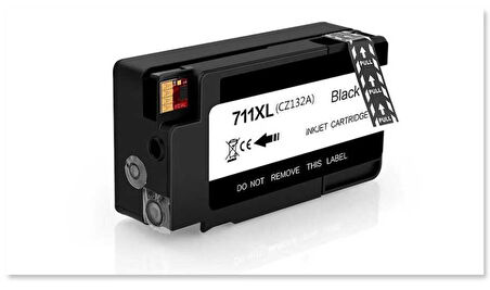 Hp 711XL-CZ133A Üçlü Siyah Yüksek Kapasiteli Muadil Kartuş Paketi