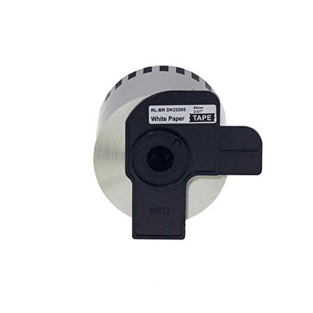 Brother P-Touch DK-22205 Sürekli Etiket 62mm x 30,48m