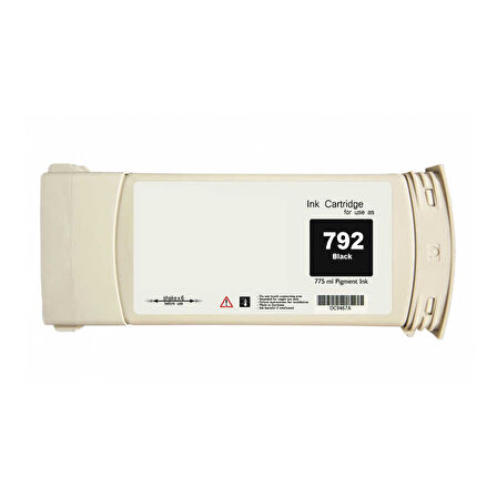 Hp 792-CN705A Siyah Muadil Lateks Kartuşu