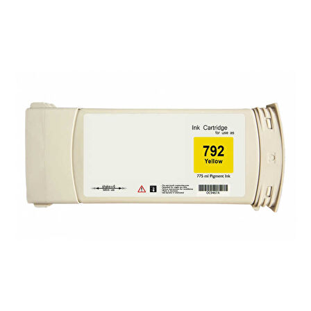 Hp 792-CN708A Sarı Muadil Lateks Kartuşu