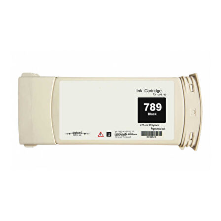 Hp 789-CH615A Siyah Muadil Lateks Kartuşu