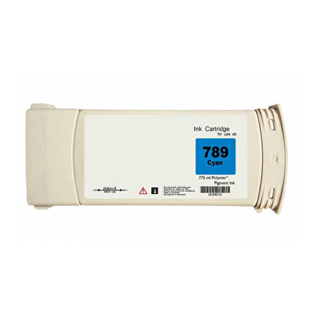 Hp 789-CH616A Mavi Muadil Lateks Kartuşu