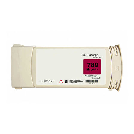 Hp 789-CH617A Kırmızı Muadil Lateks Kartuşu