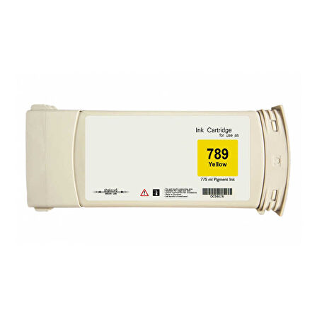 Hp 789-CH618A Sarı Muadil Lateks Kartuşu