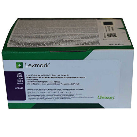 Lexmark C2425-C245XM0 Kırmızı Orijinal Toner Ekstra Yüksek Kapasiteli