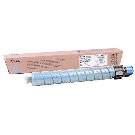 Ricoh Aficio MP-C3002 Mavi Orijinal Fotokopi Toner