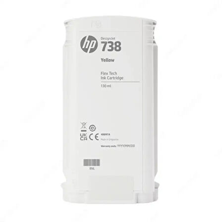 Hp 738-498N7A Sarı Muadil Kartuş