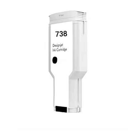 HP 738-498Q0A Siyah Muadil Yüksek Kapasiteli Kartuş