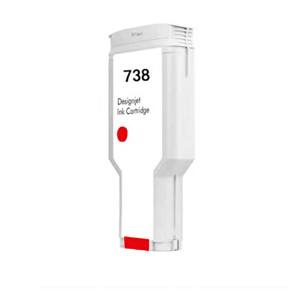 Hp 738-676M7A Kırmızı Yüksek Kapasiteli Muadil Kartuş