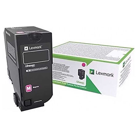Lexmark 84C5HME Kırmızı Orijinal Toner - CX725