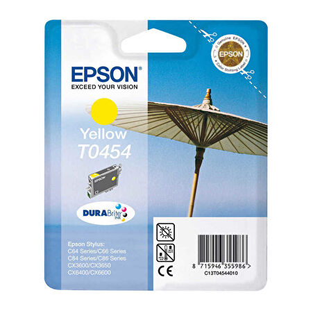 Epson T0454-C13T04544020 Sarı Orijinal Kartuş- C Grade