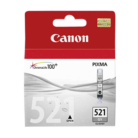 Canon CLI-521GY- 2937B001 Gri Orijinal Kartuş- C Grade