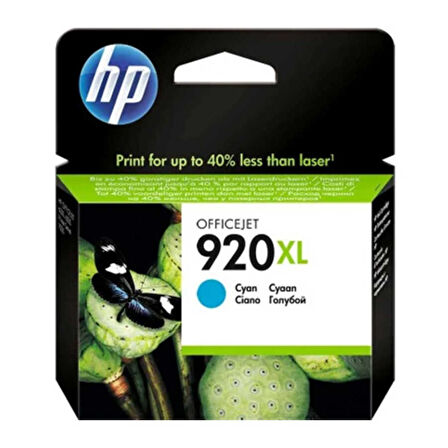Hp 920XL-CD972A Mavi Orijinal Kartuş- C Grade