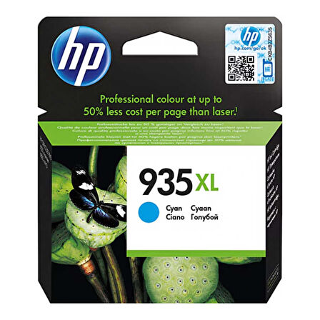Hp 935XL-C2P24AE Mavi Orijinal Kartuş Yüksek Kapasiteli- B Grade