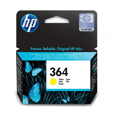 Hp 364-CB320E Sarı Orijinal Kartuş- C Grade