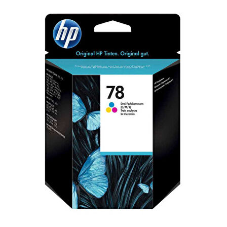 Hp 78-C6578A Renkli Orijinal Kartuş- C Grade