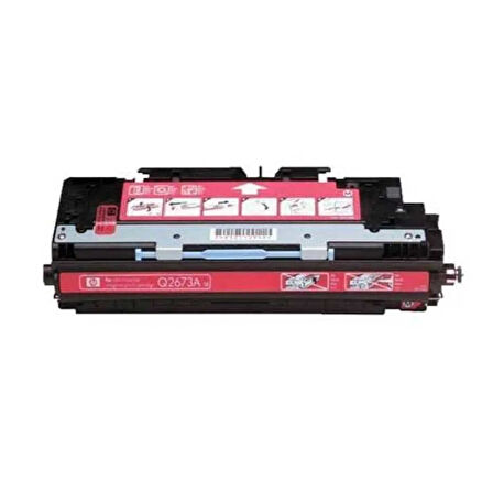 Hp 309A-Q2673A Kırmızı Orijinal Toner- Mavi Kutu