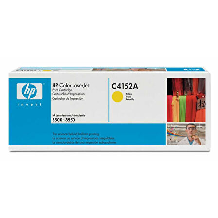 Hp C4152A Sarı Orijinal Toner- Mavi Kutu