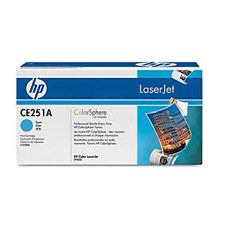 Hp 504A-CE251A Mavi Orijinal Toner- Mavi Kutu (C Grade)