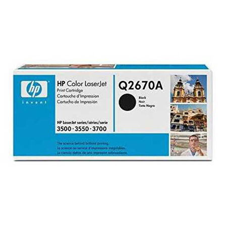 Hp 308A-Q2670A Siyah Orijinal Toner- Mavi Kutu